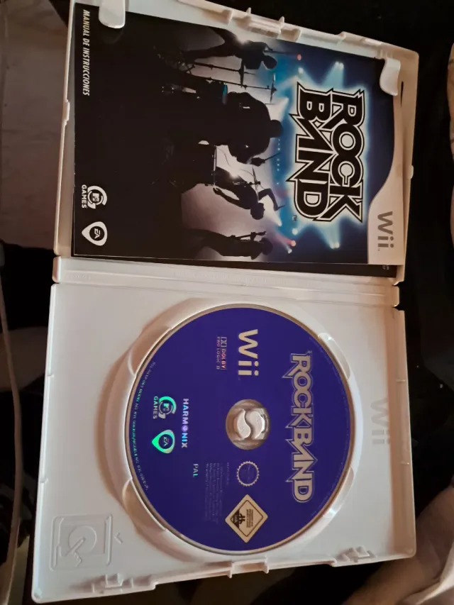 Batteria Rock Band Wii + Accessori