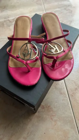 Sandali Armani Jeans Rosa