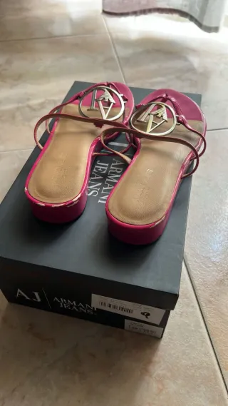 Sandali Armani Jeans Rosa