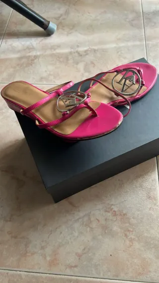 Sandali Armani Jeans Rosa