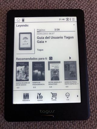 Ebook Tagus Gaia Plus Negro