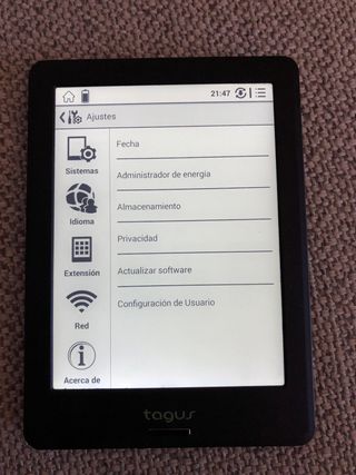 Ebook Tagus Gaia Plus Negro