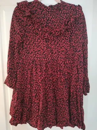 Pack 2 Vestidos Zara Rojo y Negro