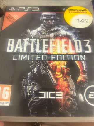 Battlefield 3 Limited Edition PS3