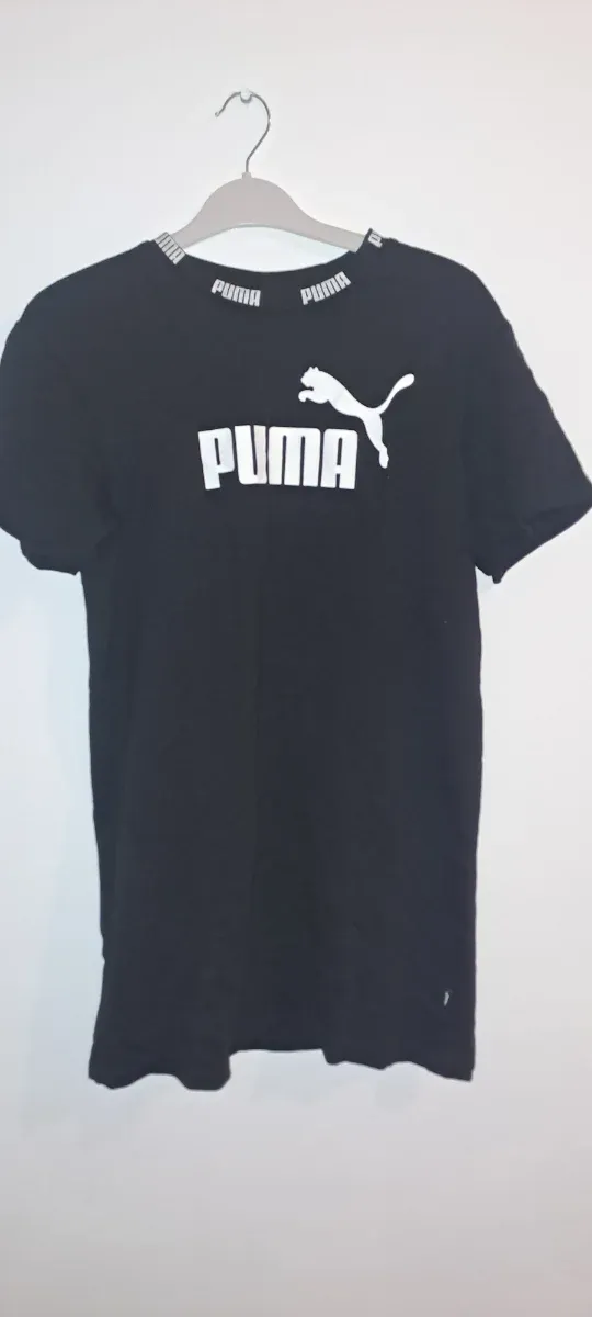 Vestido Puma Manga Corta Talla XS Negro