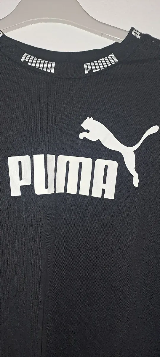 Vestido Puma Manga Corta Talla XS Negro
