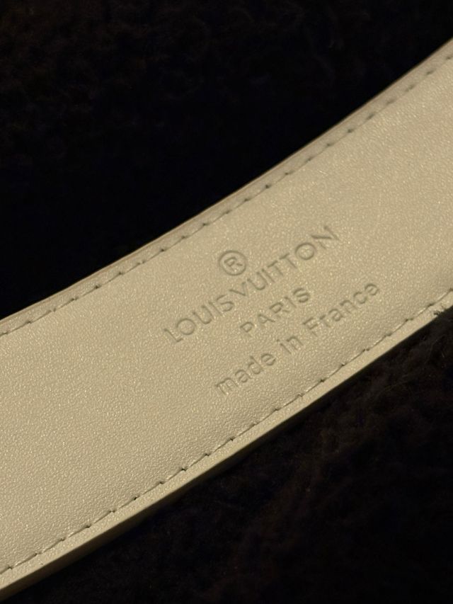 Cinturón Louis Vuitton Multicolor Blanco #belt