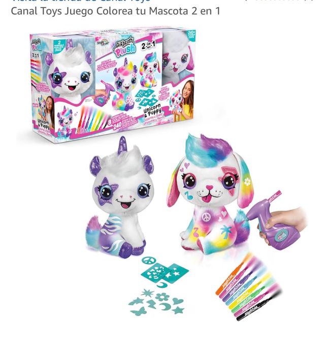 Canal Toys Juego Colorea tu Mascota 2 en 1
