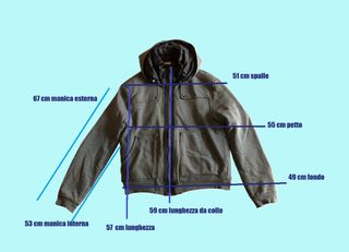 Giubbotto Prada Uomo Reversibile Nero/Grigio