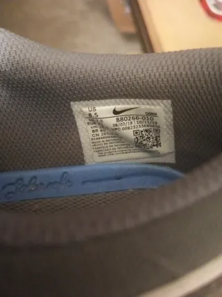 Zapatillas Nike Hombre Talla 42 Gris/Blanco