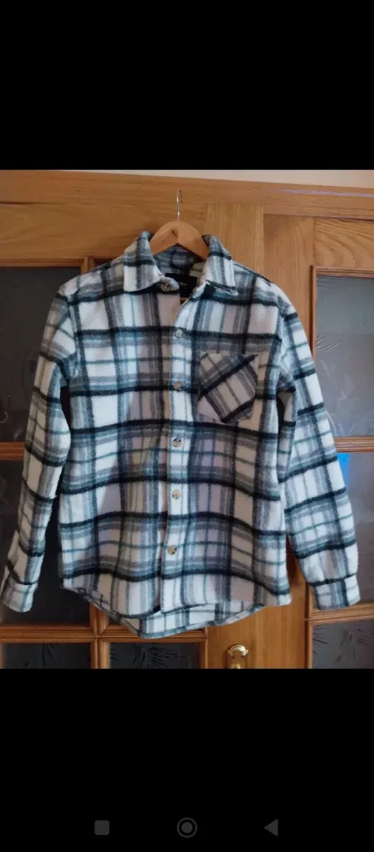 Chaqueta sobrecamisa cuadros