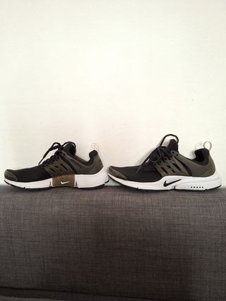 Nike Air Presto Zapatillas Negras Verde Oliva