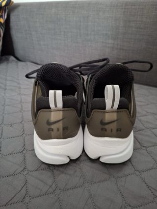Nike Air Presto Zapatillas Negras Verde Oliva