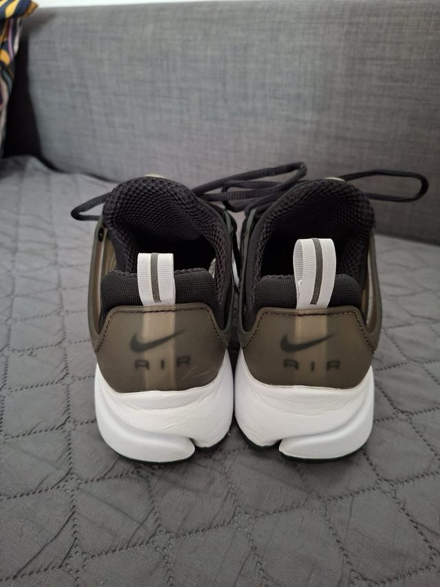 Nike Air Presto Zapatillas Negras Verde Oliva