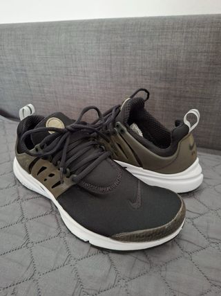Nike Air Presto Zapatillas Negras Verde Oliva