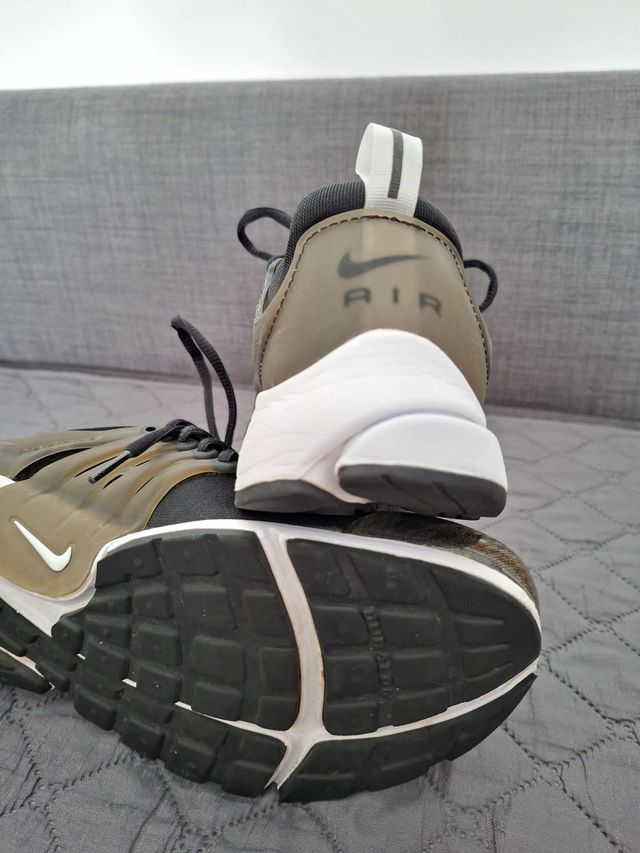 Nike Air Presto Zapatillas Negras Verde Oliva