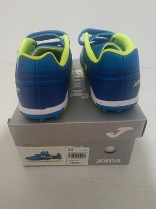 Botas Fútbol Joma Xpander Multitaco Azul/Amarillo