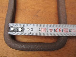 Tiradores antiguos grandes, pareja forja.(Saky87)