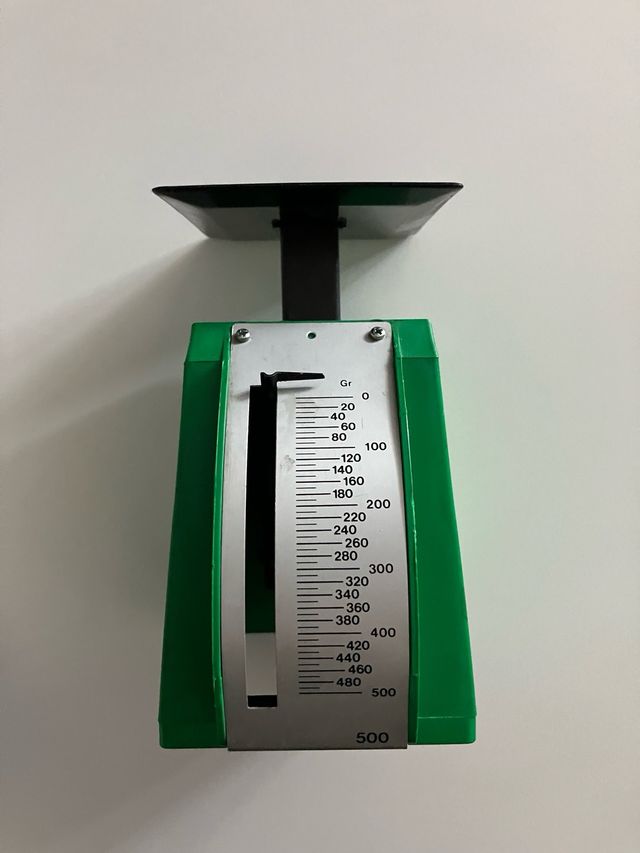 Báscula de precisión para cartas