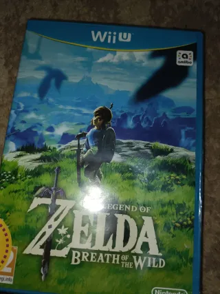 Zelda Breath of the Wild Wii U - Solo scatola originale