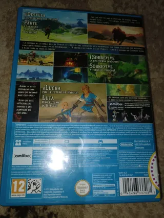 Zelda Breath of the Wild Wii U - Solo scatola originale