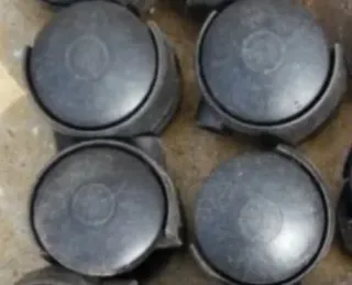 Lote 4 ruedas estufa Mepamsa