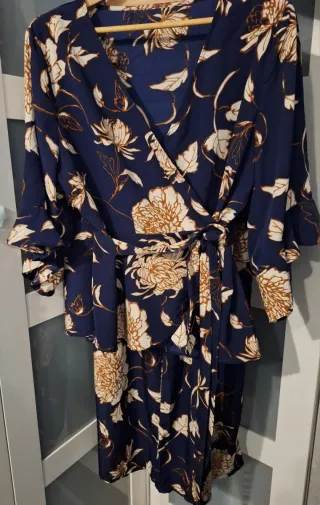 Conjunto Blusa y Pantalón Estampado Floral