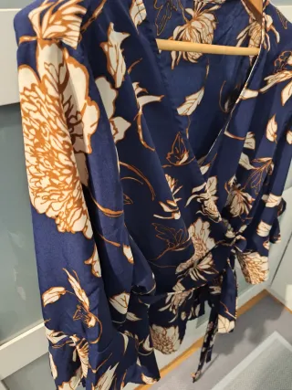 Conjunto Blusa y Pantalón Estampado Floral