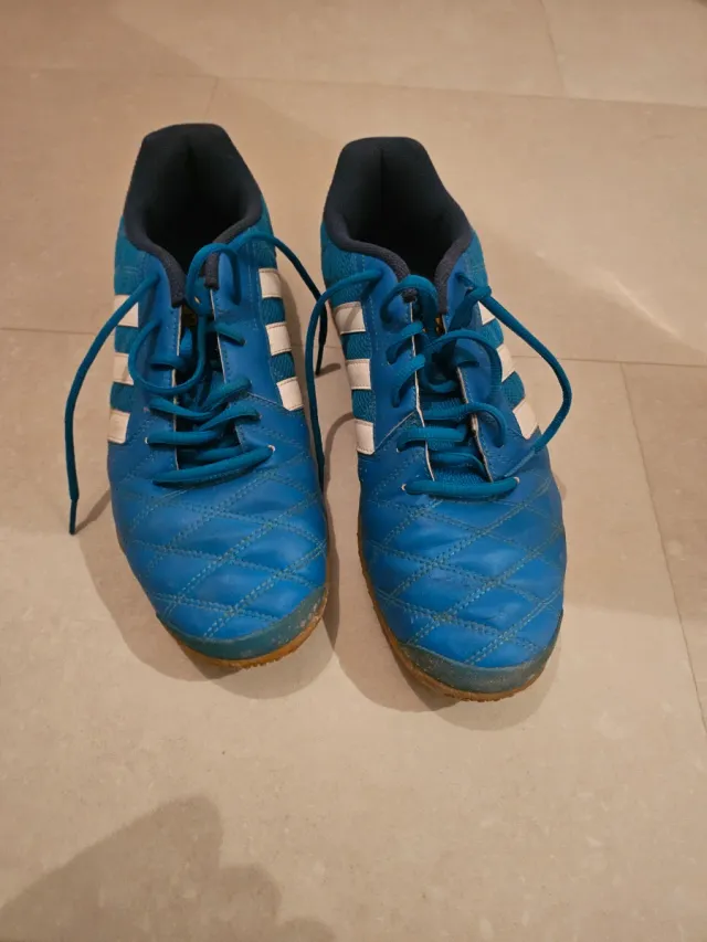 Zapatillas Fútbol Sala Adidas Azul/Blanco