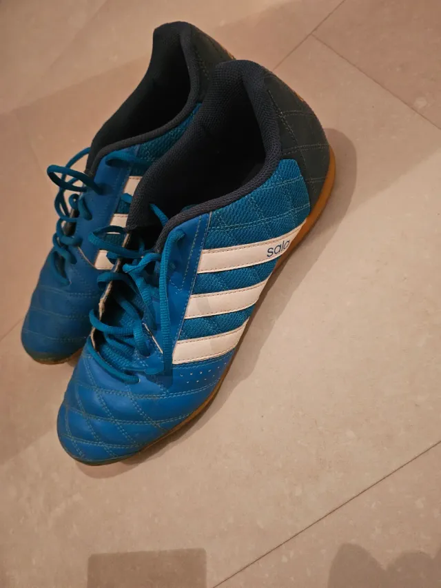 Zapatillas Fútbol Sala Adidas Azul/Blanco