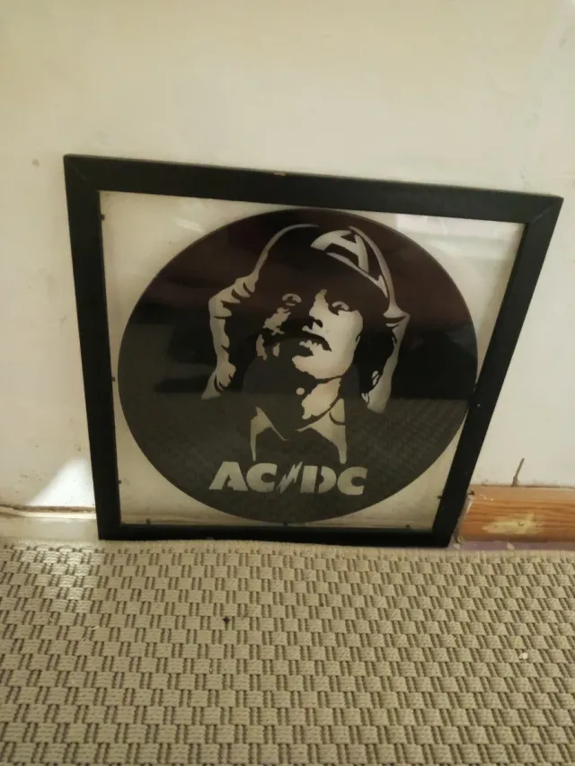 Cuadro AC/DC Disco Vinilo