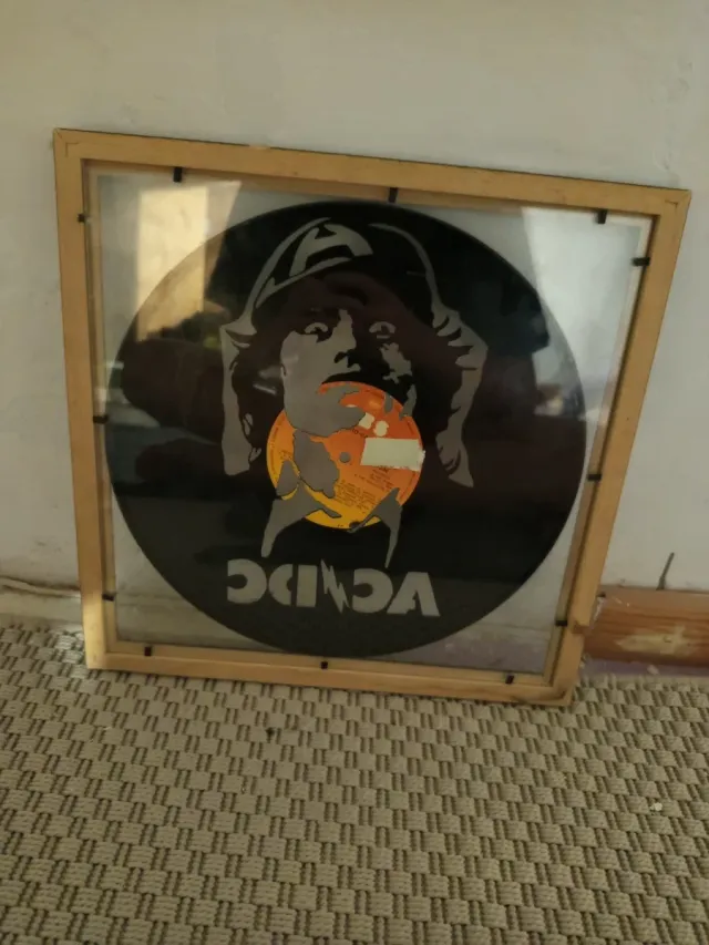 Cuadro AC/DC Disco Vinilo