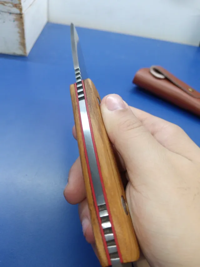 Cuchillo Bushcraft Artesanal , caza camping