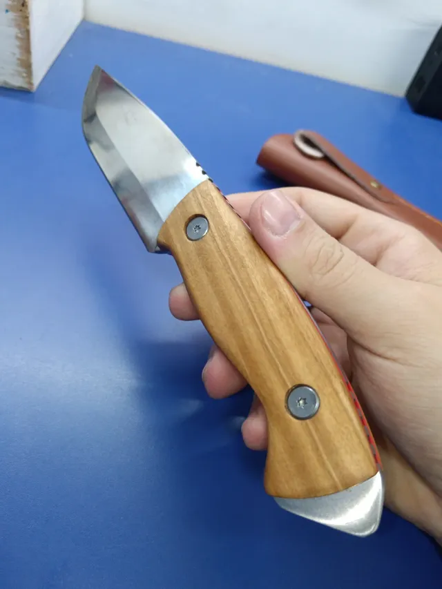 Cuchillo Bushcraft Artesanal , caza camping