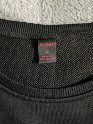 Sudadera Negra Calavera Meaning of Life