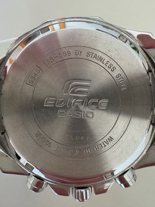 Casio Edifice EFR-539 Cronógrafo Azul