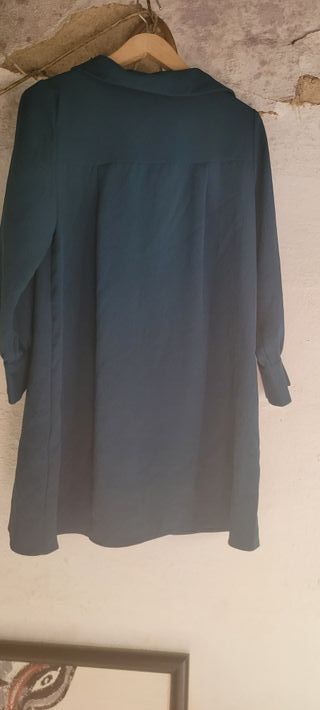 Camisola Zara Talla XS/34 Verde Azulado Nueva