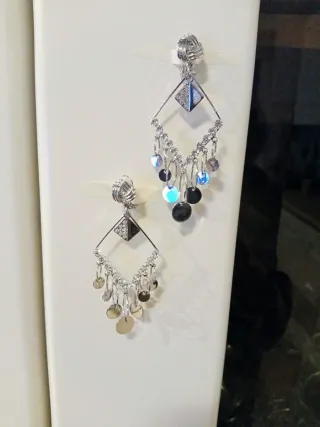 Orecchini clip pendenti