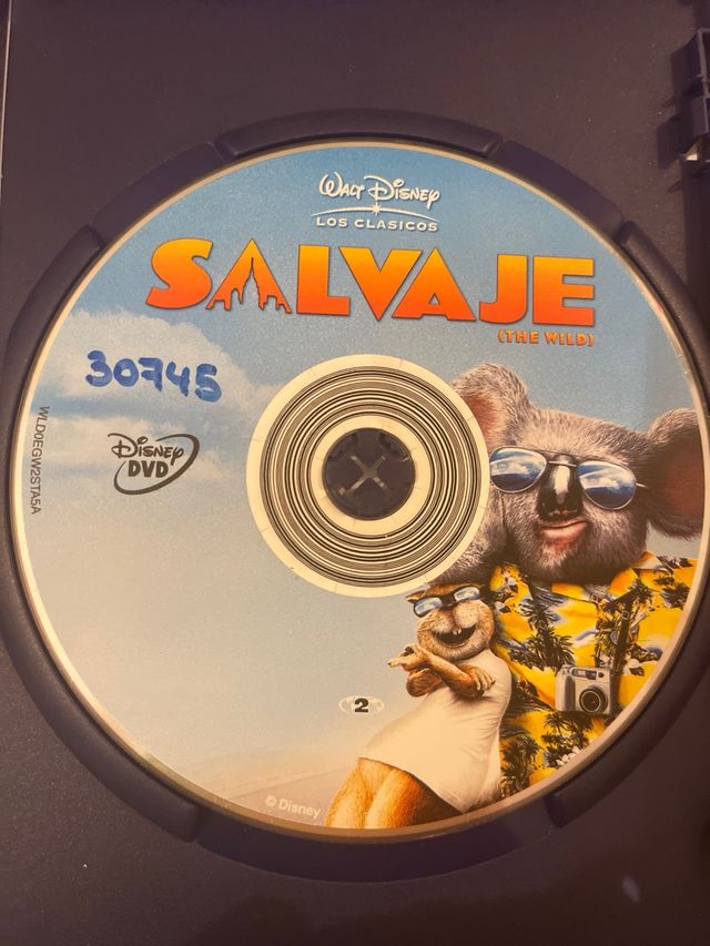 Salvaje (The Wild) DVD Spagnolo