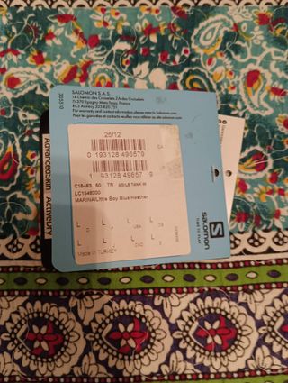 Camiseta tirantes deportiva mujer SALOMON