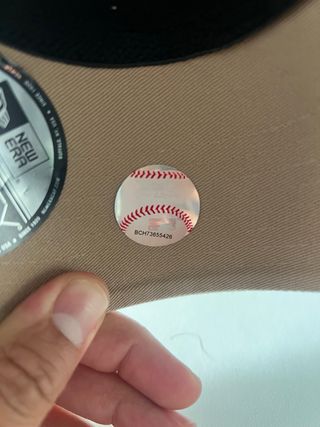 Gorra New Era Beige Sox