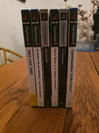 Lote 6 Giochi PlayStation 2 PS2 spagnolo