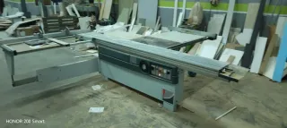 Lote entero escuadradora, canteadora y compresor.