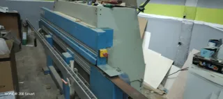 Lote entero escuadradora, canteadora y compresor.