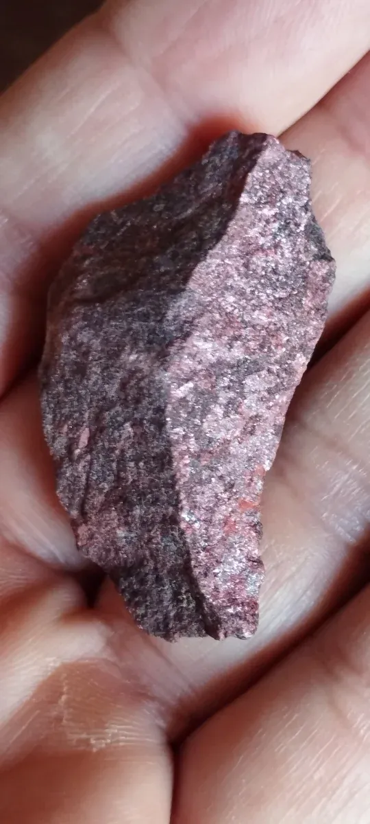 Cinabrio mineral natural