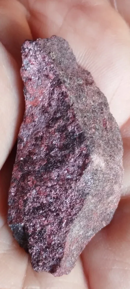 Cinabrio mineral natural