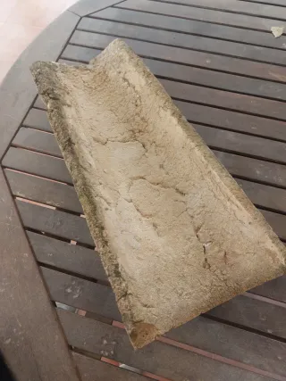 Tejas antiguas de barro