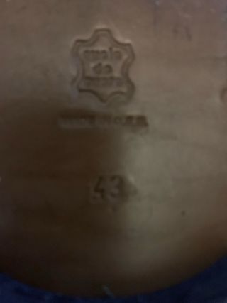 Zapatos Bertulli Talla 43 Negros