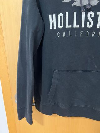 Sudadera negra Hollister
