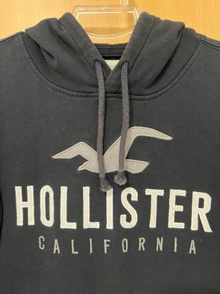 Sudadera negra Hollister
